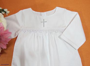 Taufanzug feine Spitze - Baby Mädchen + Junge - Gr. 68