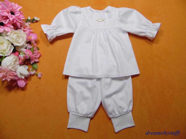 Taufanzug traditionell Stickerei Pumphose Baby